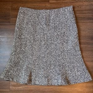GAP Tweed Tulip Hemmed Skirt